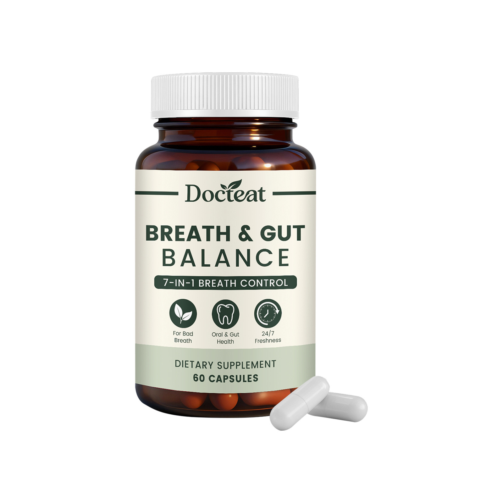 7-in-1 Breath And Gut Balance Capsules photo 2