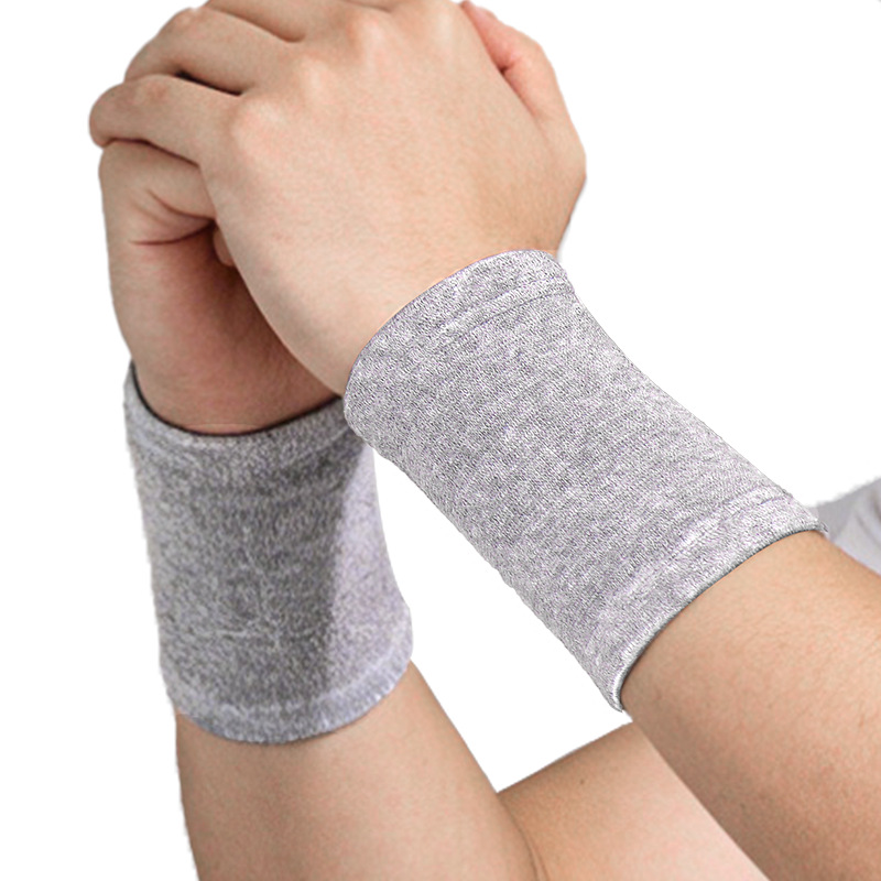 Bamboo Charcoal Fiber Knitted Sports Wrist Support photo 3