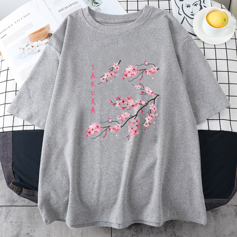 Sakura Cherry Blossom Women's T-shirt photo 6