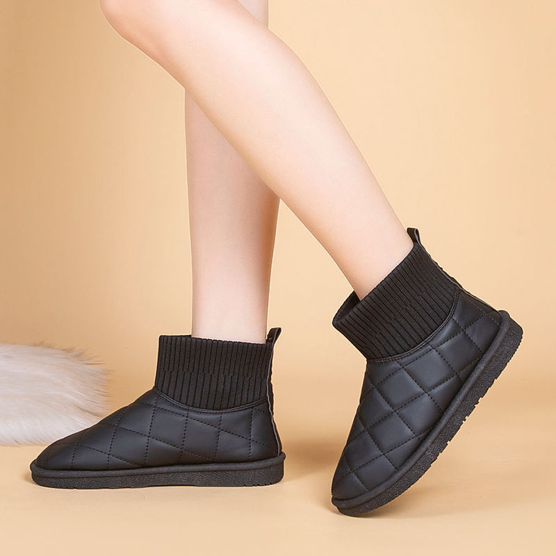 Womens Snow Boots, Non-slip, Fleece-lined Shoes photo 4