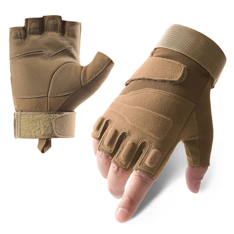 Tactical Gloves Outdoor Sports Protective Half-Finger Gloves photo 4