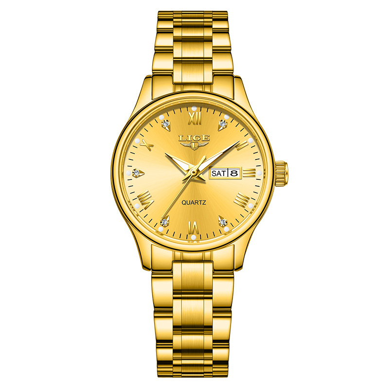 Waterproof Luminous Multi-function Calendar Quartz Watch photo 2