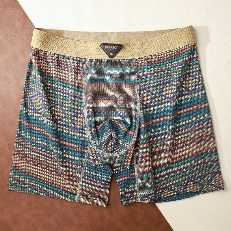 Retro Ethnic Style Men's Athletic Boxer Briefs photo 5