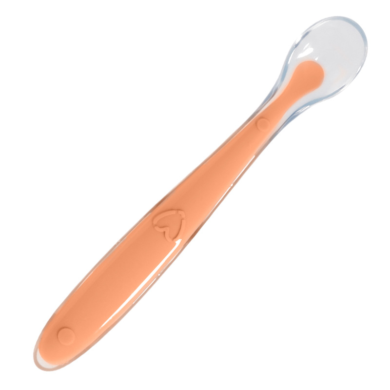 Baby Silicone Spoon With Soft Tip Soup For Training photo 4