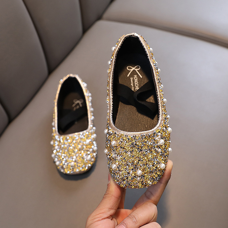 Fashionable Square-toe Bow-knot Girls Shoes photo 5