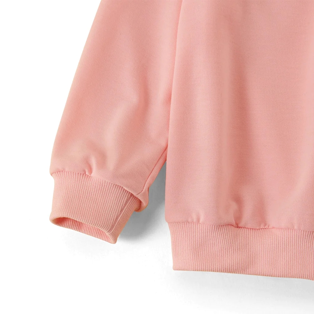 Letter Printed Parent-child Sweater Mother And Daughter Matching Clothes Three Colors photo 5