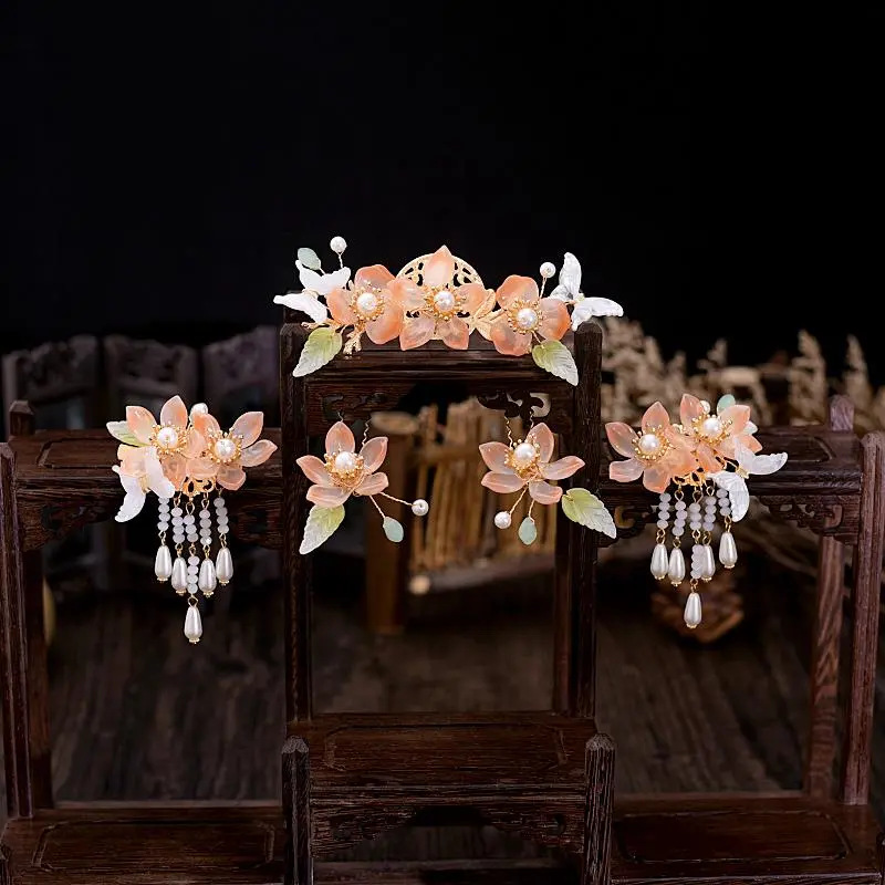 Tassel Full Set Antique Hair Clasp Chinese Style Classical Simplicity Hair Accessories photo 7