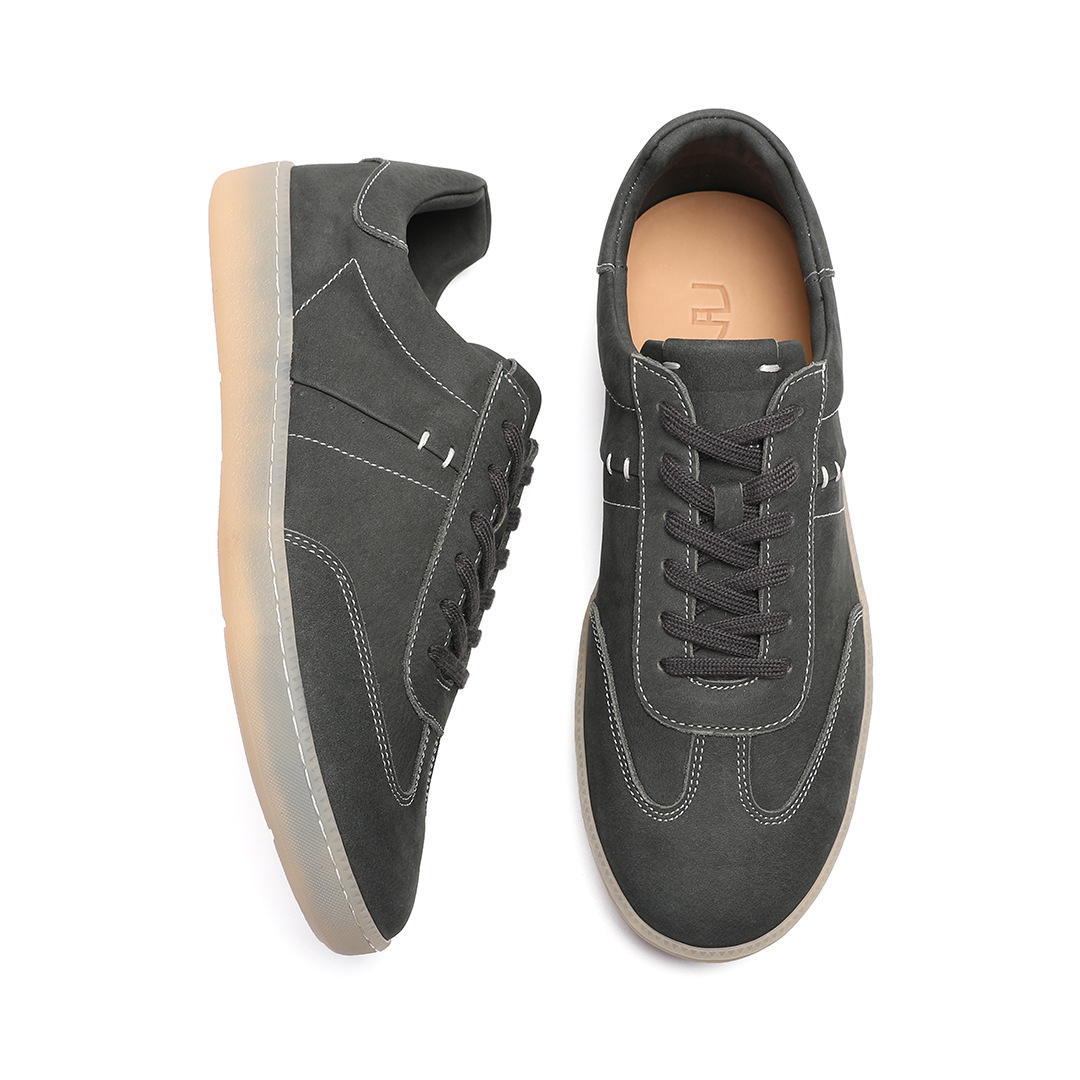 Water-washed Leather Versatile Mens Shoes With A Thin Sole And A Premium Feel photo 2