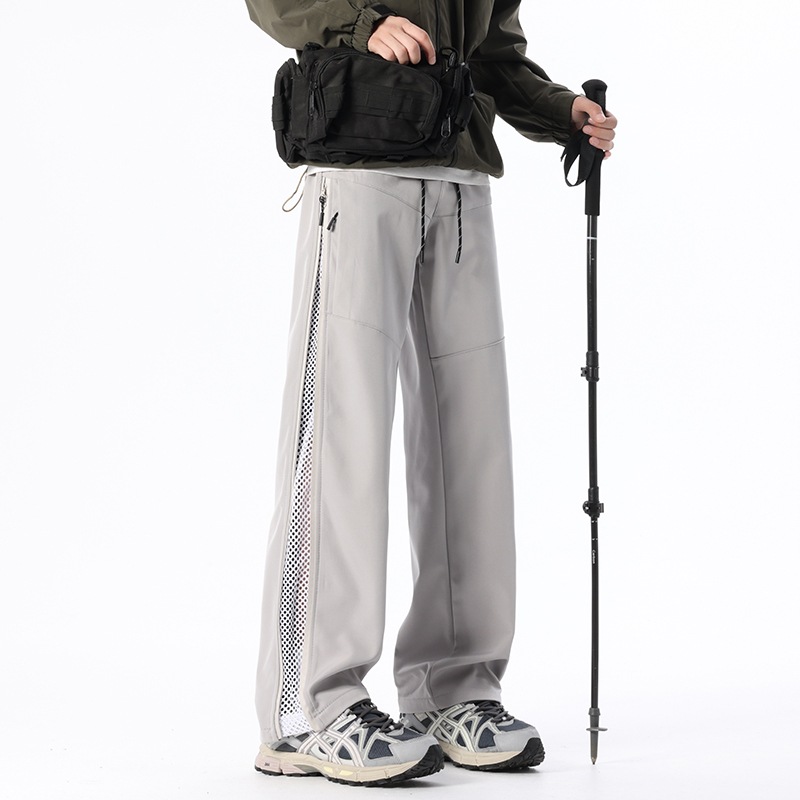 American-style Outdoor Straight-leg Softshell Shell Pants With A Zip Closure photo 1