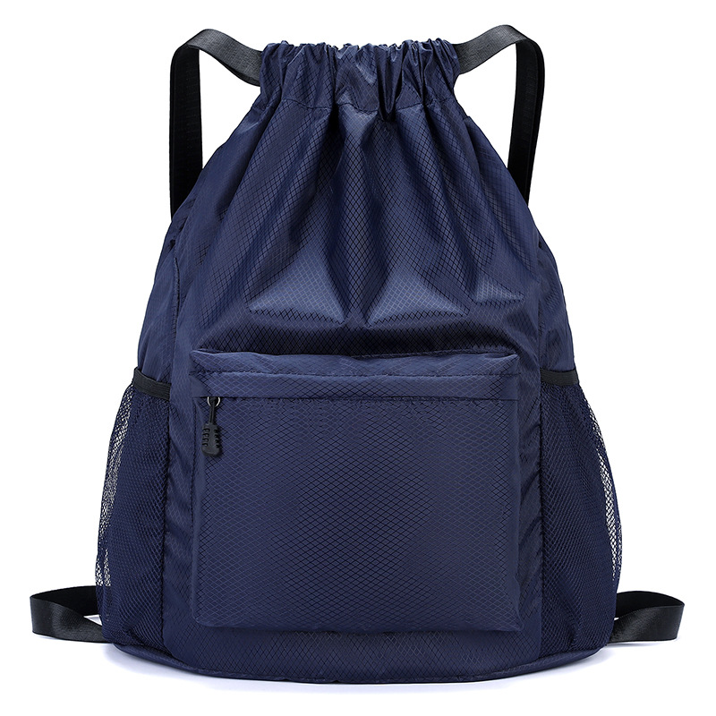 Simple Drawstring Cinch Bag Travel Backpack photo 4