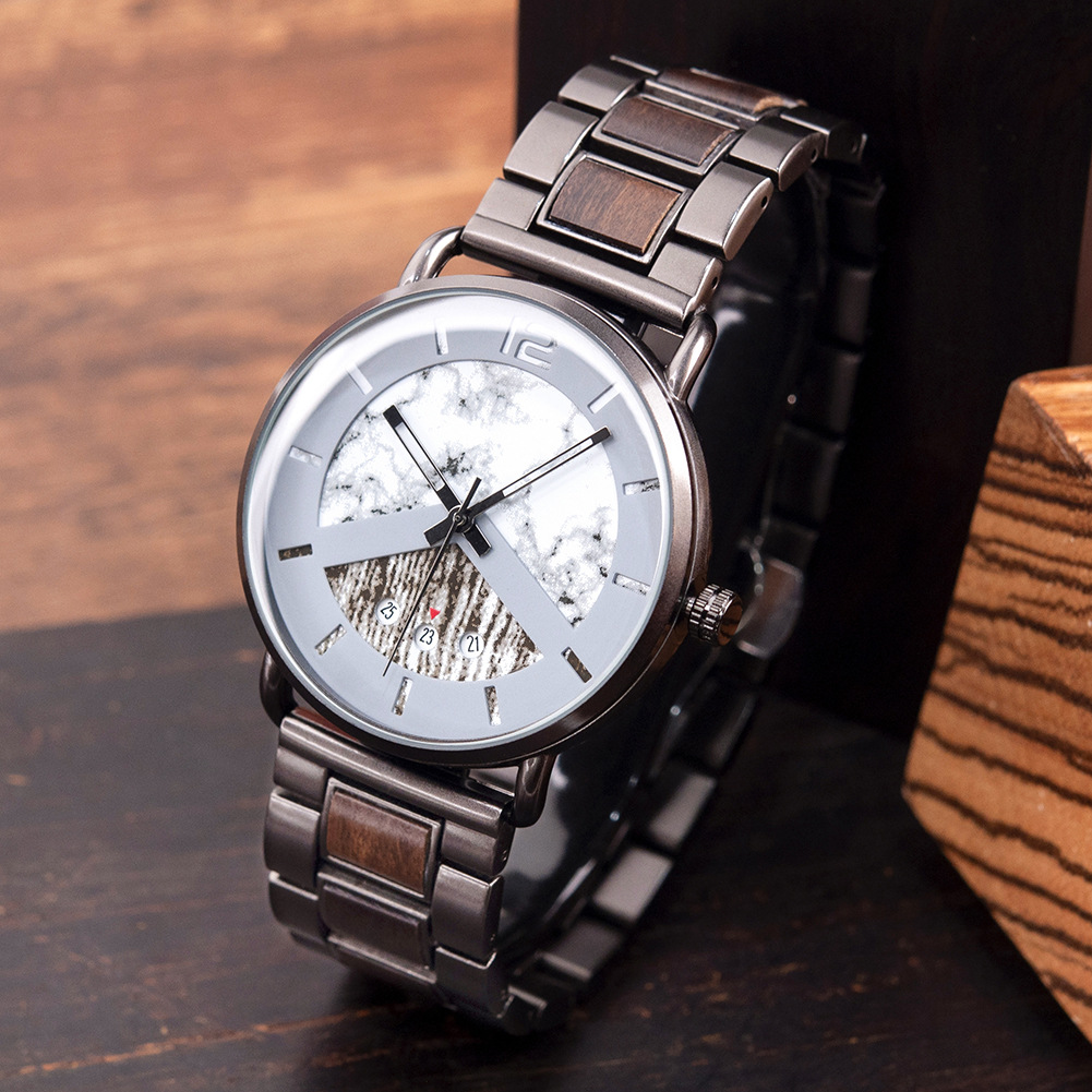 Mens Sporty Wooden Watch R30 photo 1