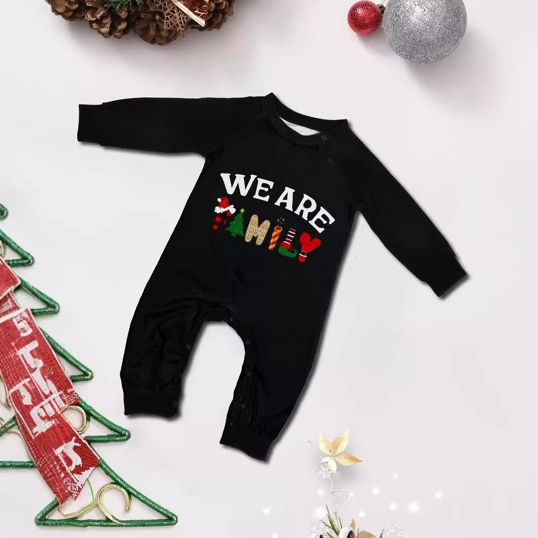 Long Sleeve Trousers Letter Printing Plaid Home Wear photo 4
