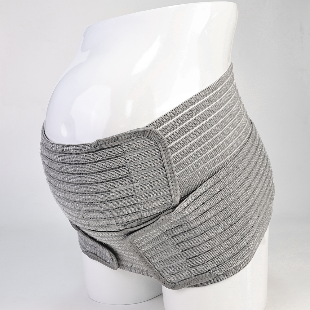 High-elastic Breathable Multi-purpose Postpartum Belly Band With Three Ear Loops photo 7