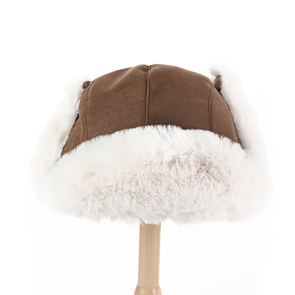 Mens Plush Warm And Thickened Ear Protecting Hat For Cold Weather photo 5