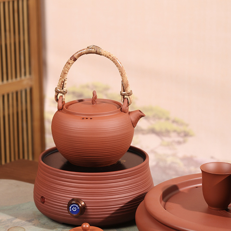 Outdoor Household Clay Sand Kettle Teapot photo 1