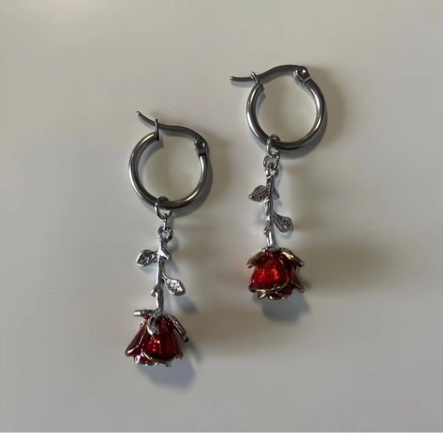 Forbidden Rose Earrings For Women photo 2