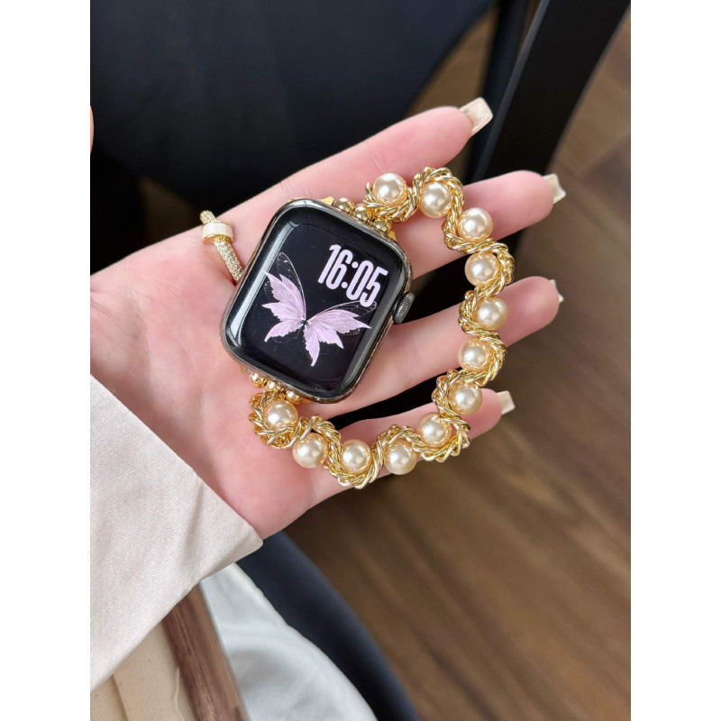 Elastic Pearl Watch Strap photo 5