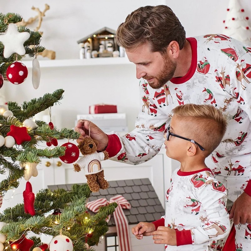 European And American Christmas Loungewear Family Sets photo 3