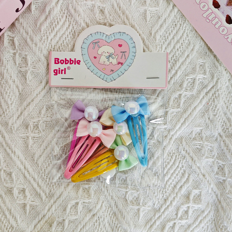 Candy-colored Side-swept Bangs Clip photo 7