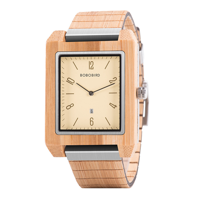 Wooden Watch Minimalist And Fresh-style Gift photo 5