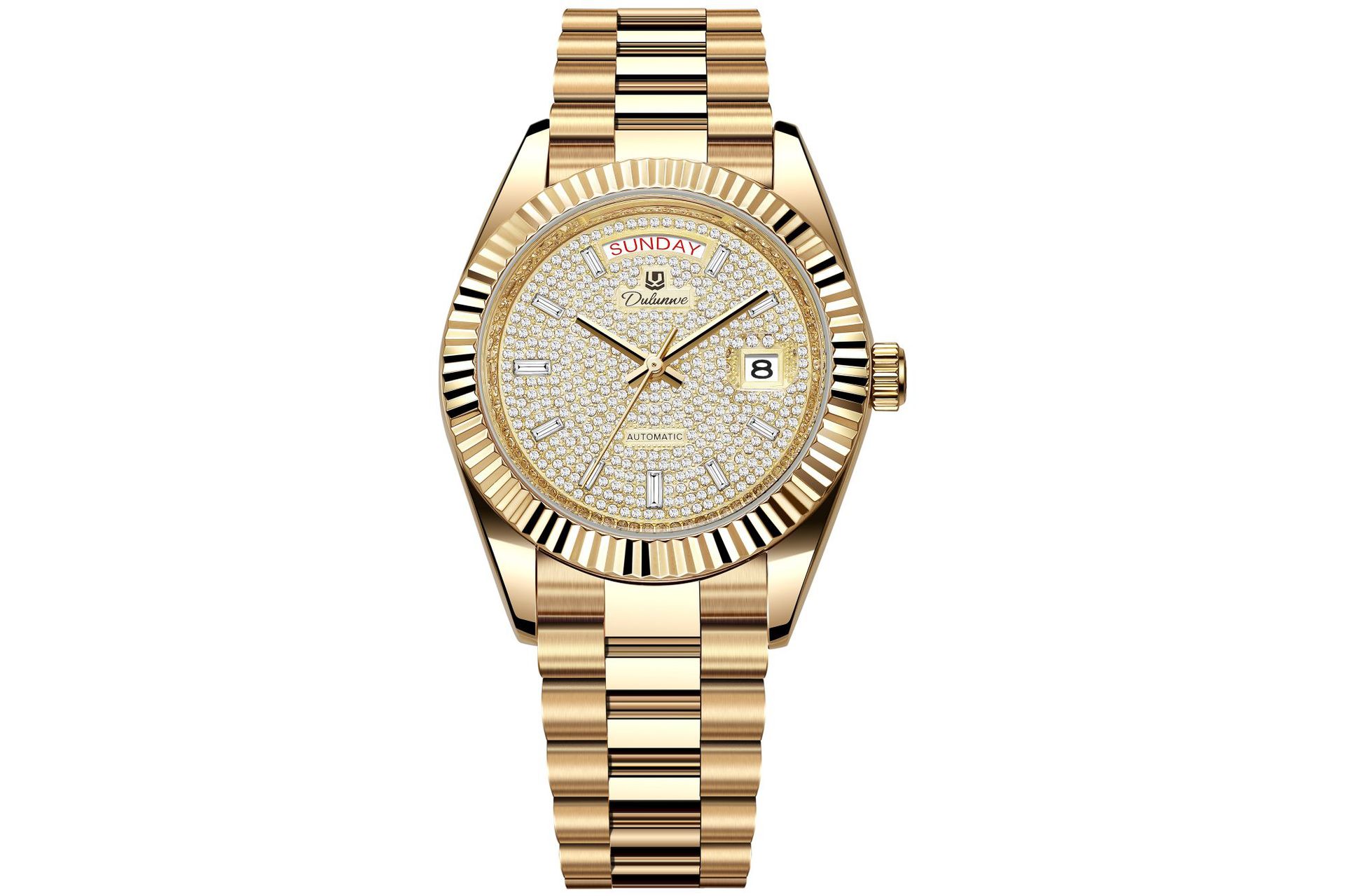 Dual-calendar Automatic Mechanical Mens Watch photo 2