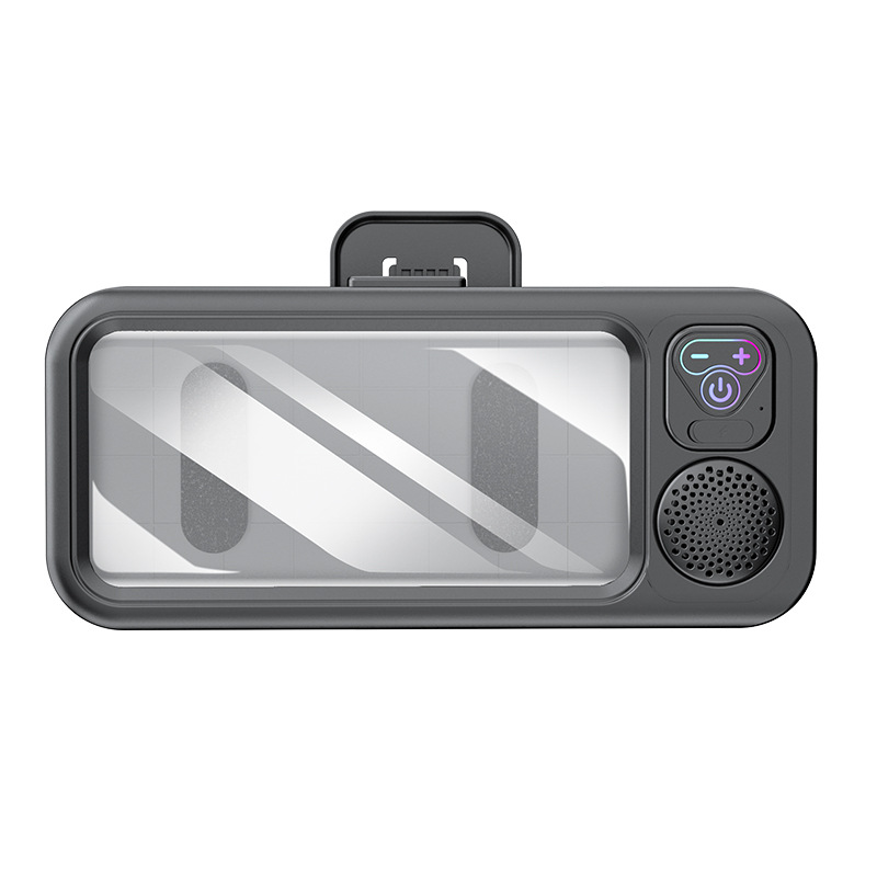 RGB Bluetooth Speaker Waterproof Bathroom Phone Case And Touchscreen Phone Holder photo 3