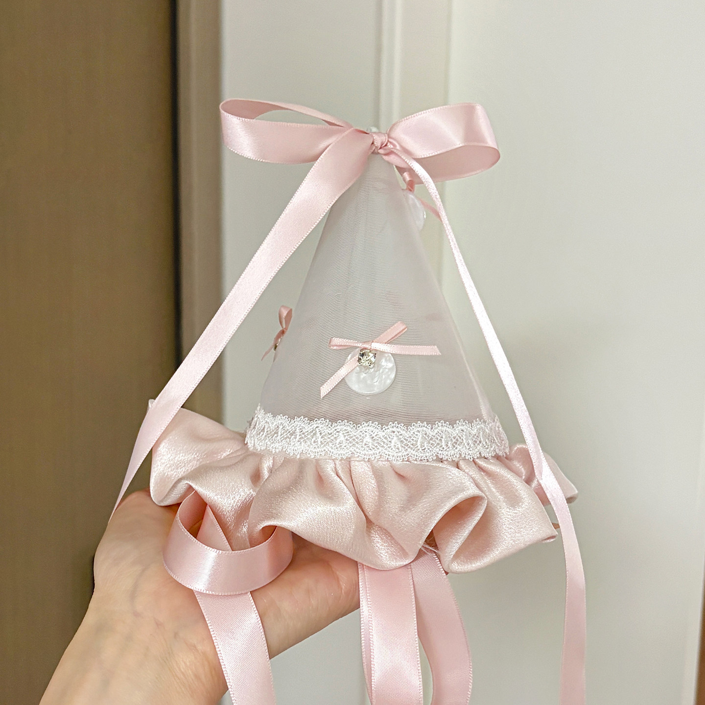 Atmospheric Lace Bow Hair Clip For Girls photo 2