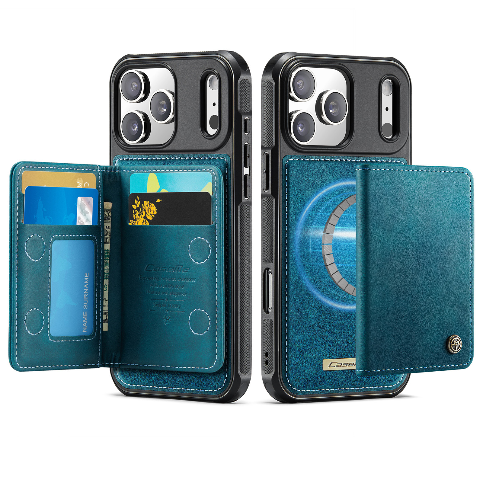 Magnetic Two-in-one Card Holder Phone Case photo 8