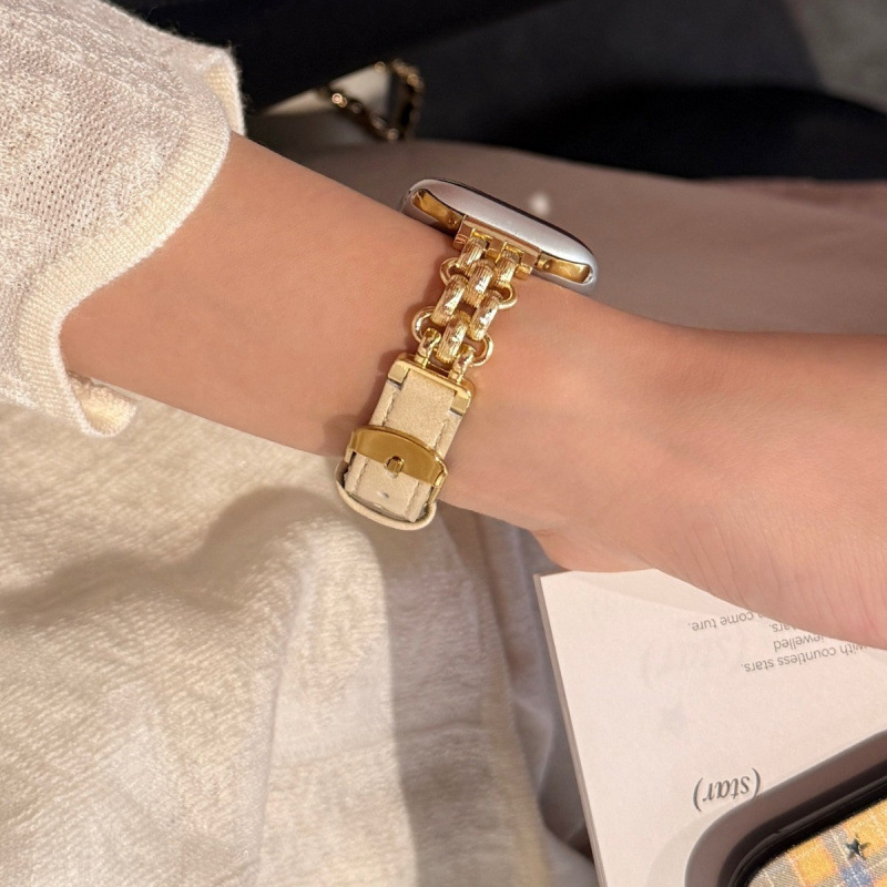 Suitable For Metal Chain Patchwork Leather photo 3