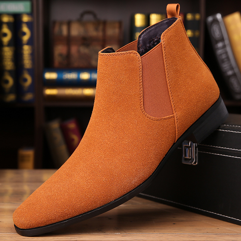 Men's Casual Leather Shoes Pointed-toe Plus Size photo 8