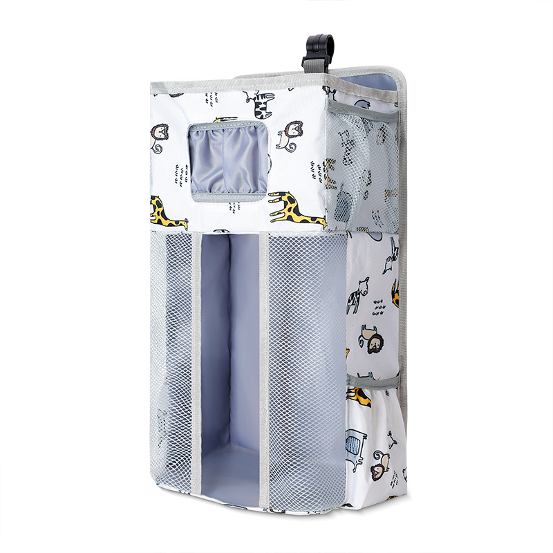 Portable Crib Hanging Bag Multi-functional Crib Storage Organizer photo 4