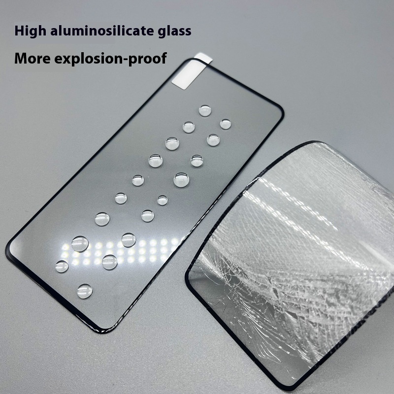 Mobile Phone Film Real Me Electroplating HD High Aluminum Full Screen photo 3