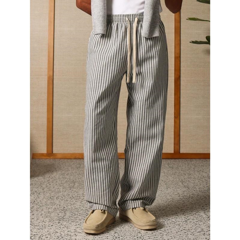 Relaxed Striped Pants Vertical-striped Casual Pants photo 2