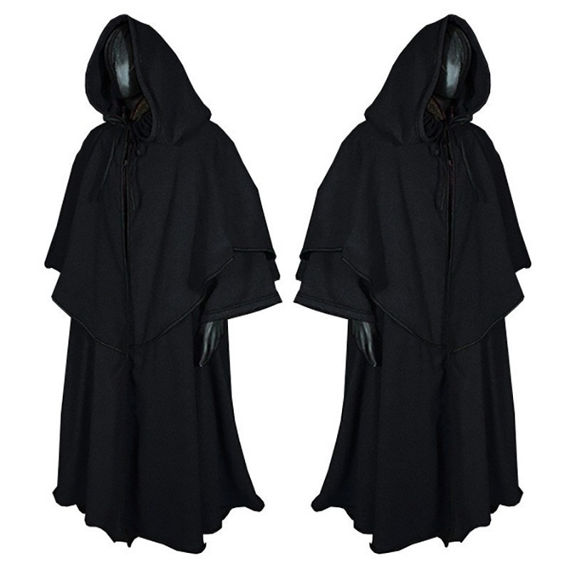 Cloak Hooded Robe Cloak Long Robe photo 4