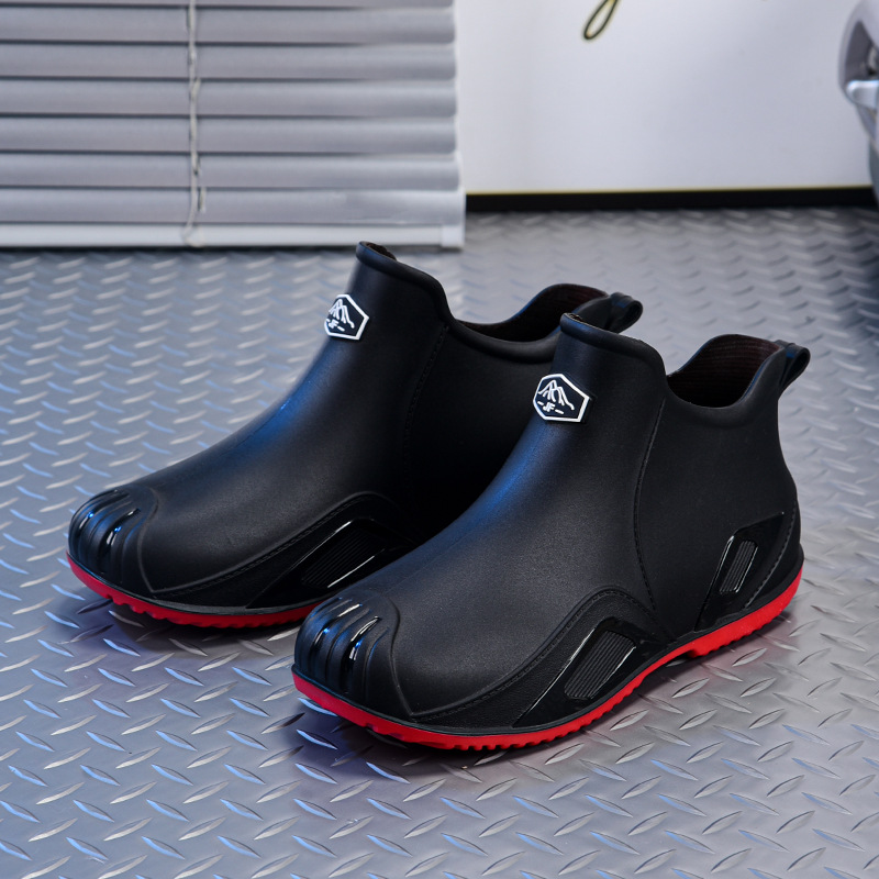 Waterproof Non-slip Thick-soled Rain Boots For Kitchen Work photo 2
