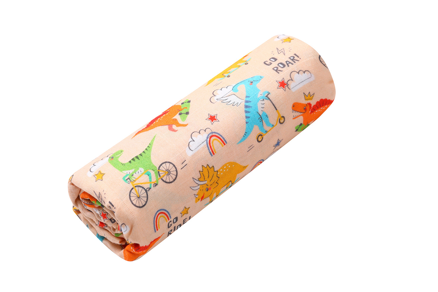 Antibacterial Bamboo Cotton Single-Piece Printed Gauze Blanket photo 4