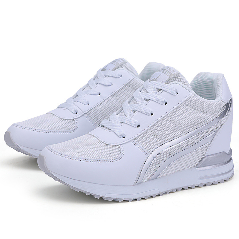Mesh Breathable Height Increasing Insole Casual Sneaker photo 6
