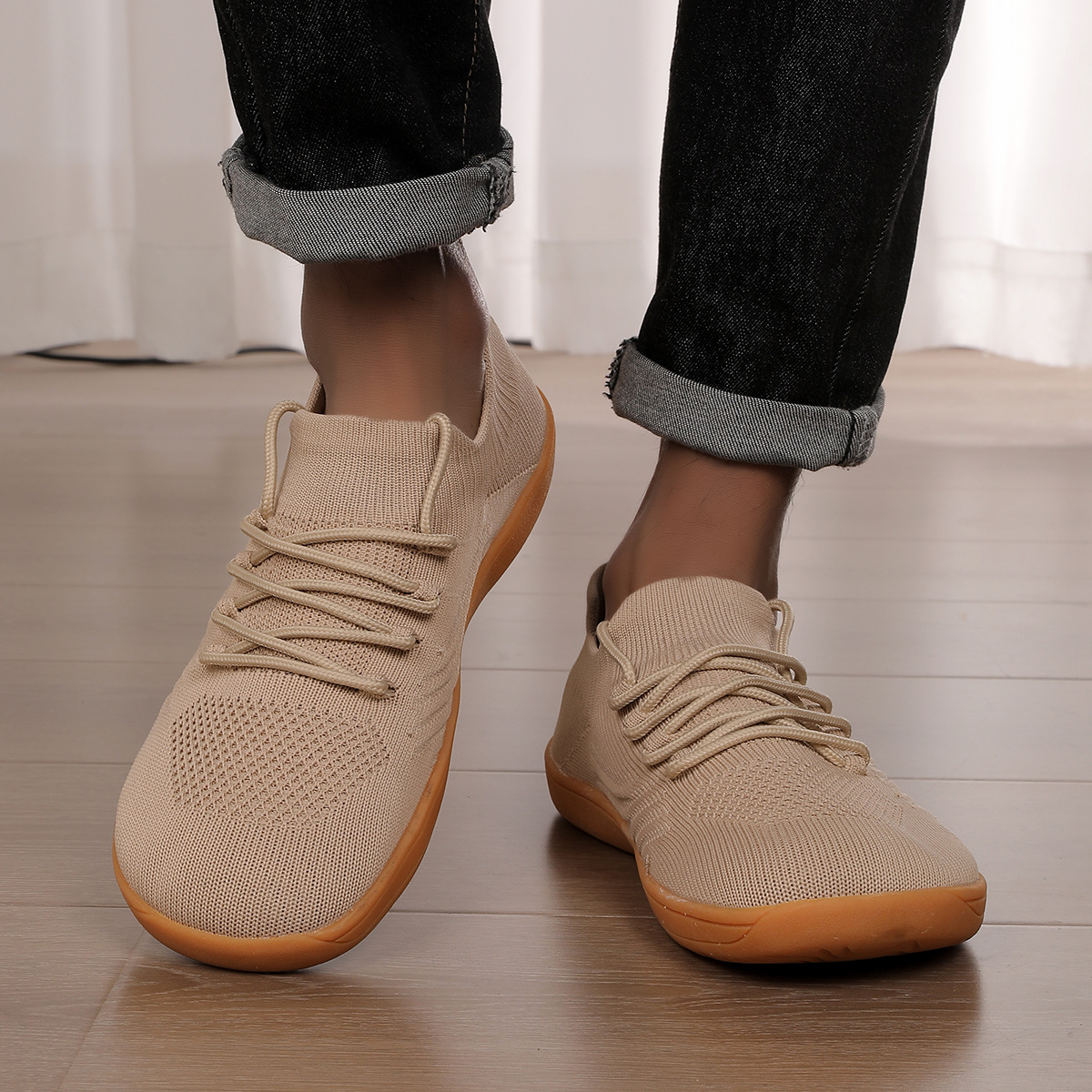 Men's Shoes For Spring And Summer Sports With Flyknit Breathable And Lightweight photo 3