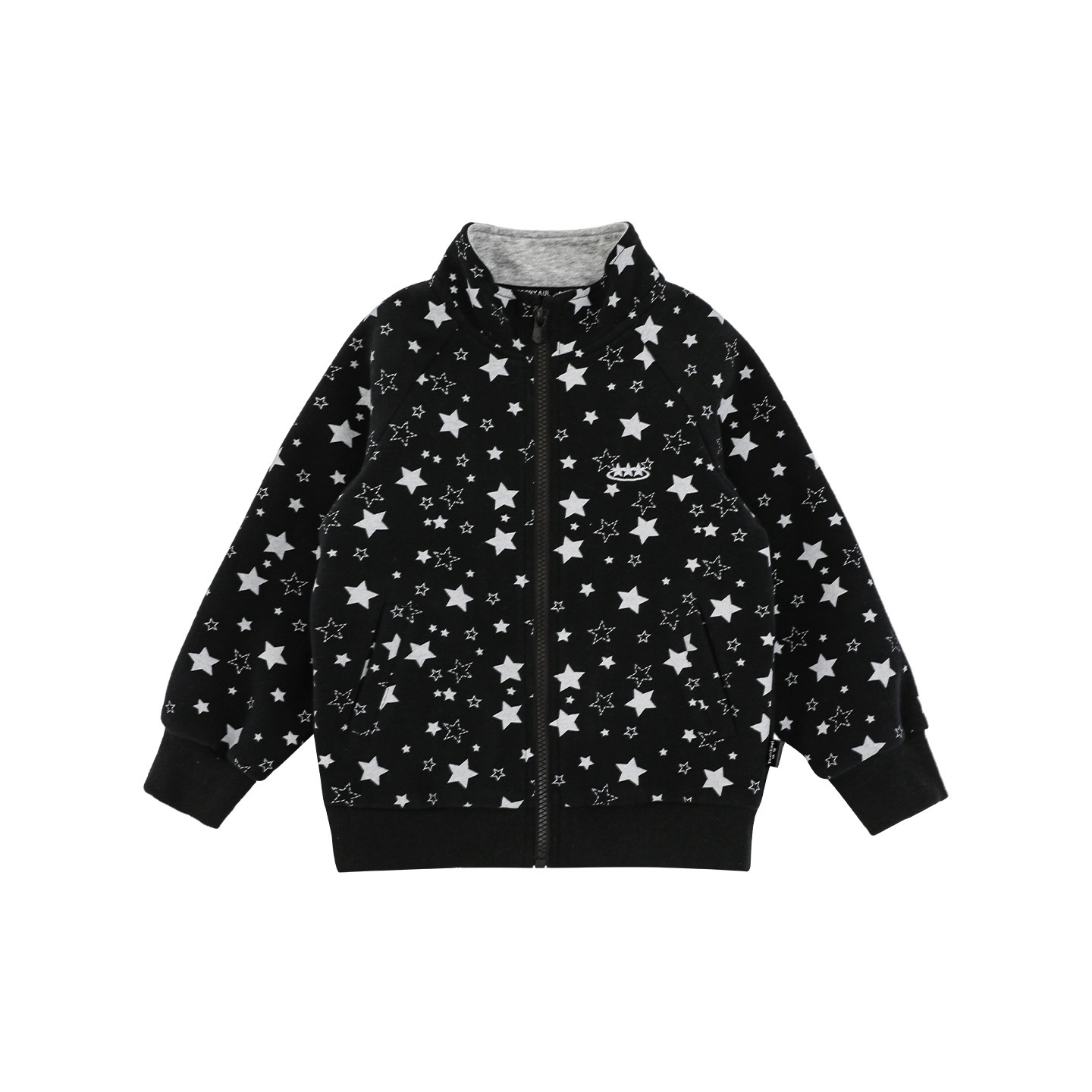 Girls' Zip-up Jacket With Polka-dot Print Sportswear photo 5