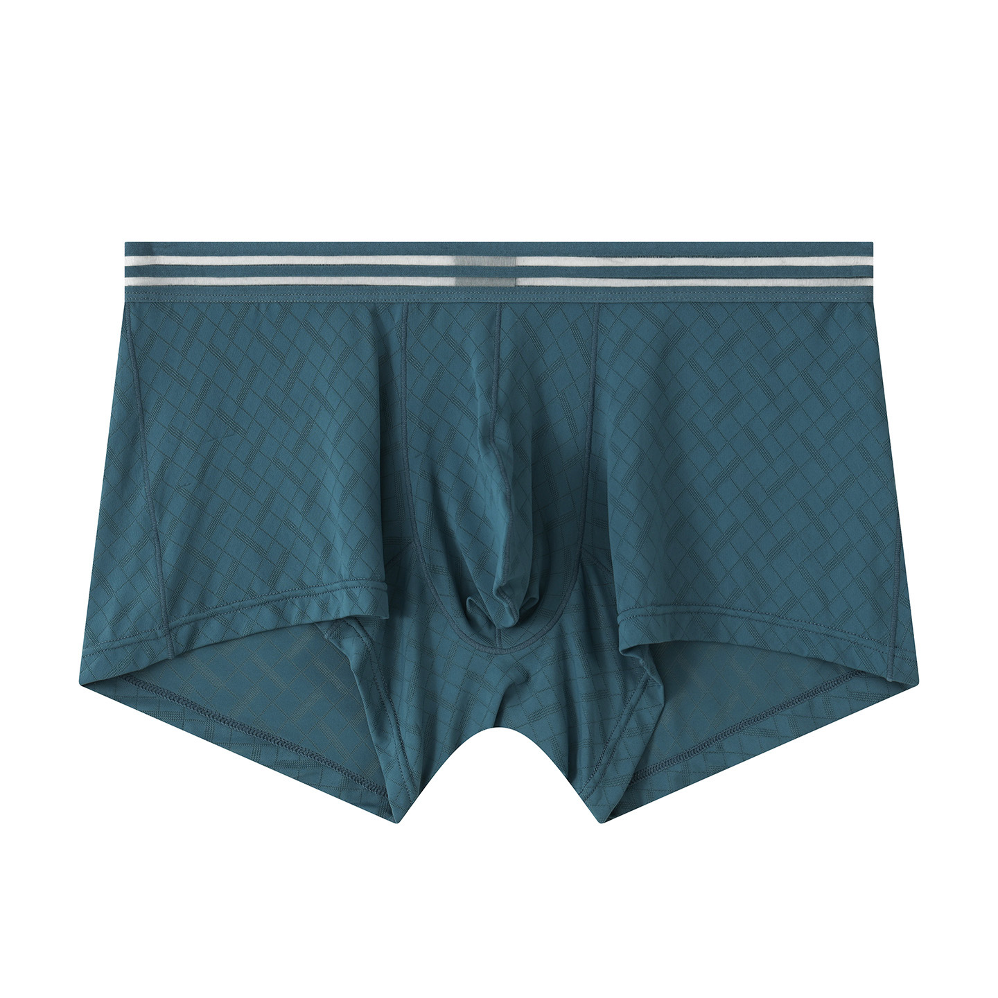 Mens Ice-silk Boxer Briefs Breathable And Cool-feel For Sports photo 2