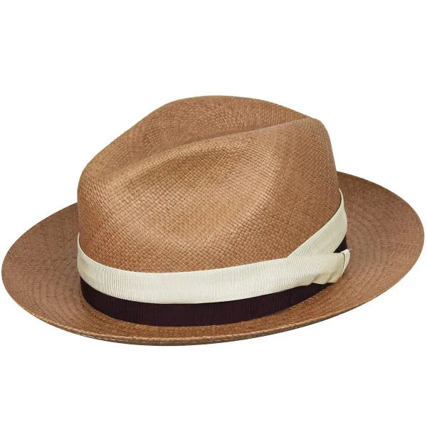 Two Tone Woven Strap Decorated Sun Hat photo 5
