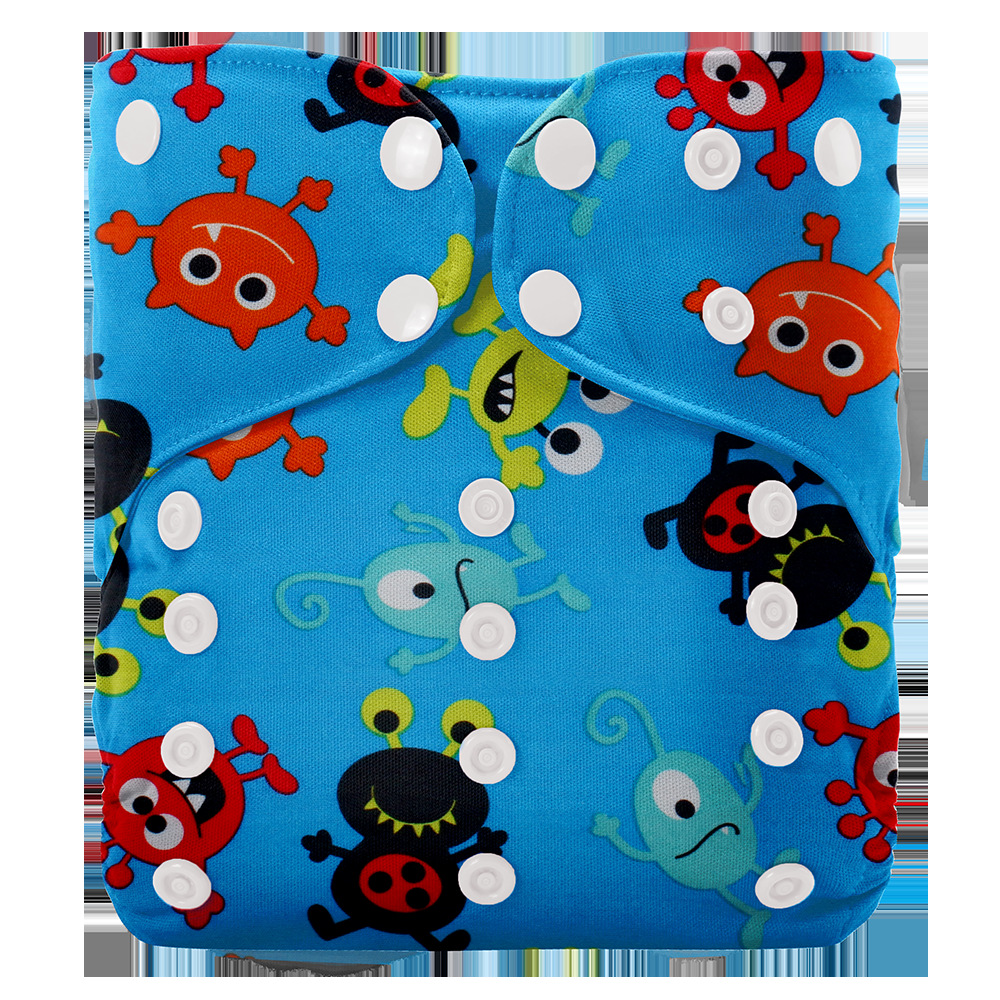 Baby Cloth Diapers With Disposable Inserts, Washable For Toddlers photo 8