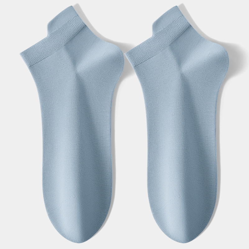 Pure Cotton Anti-Pilling Summer Short Mens Socks photo 2