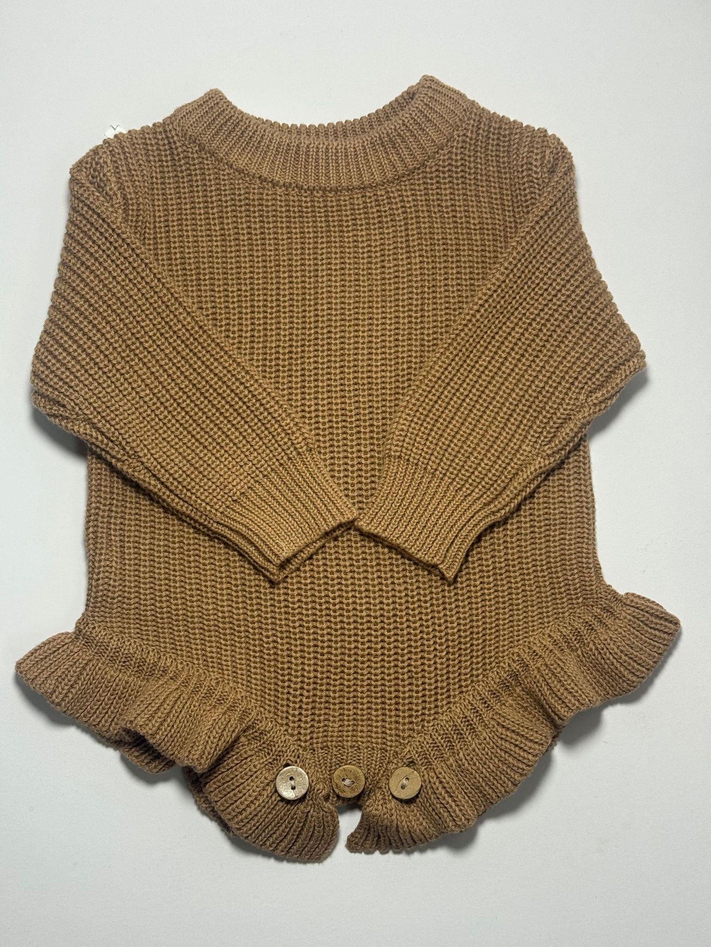 Pure Cotton Embroidery Newborn Long-sleeved Jumpsuit photo 4