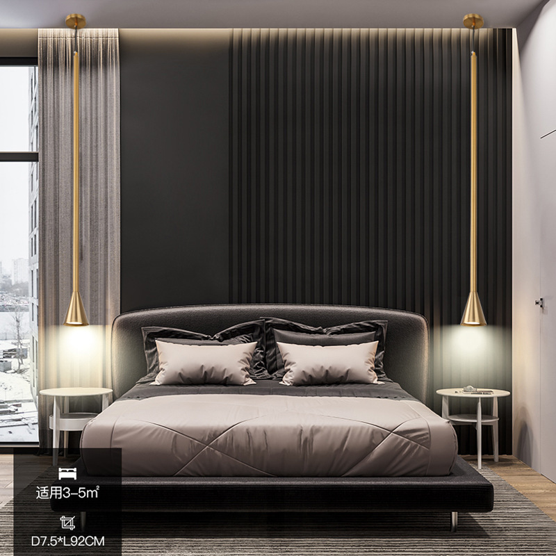 Nordic-style Creative And Personalized Bedside Pendant Lamp Instagram-inspired Small Chandelier photo 4