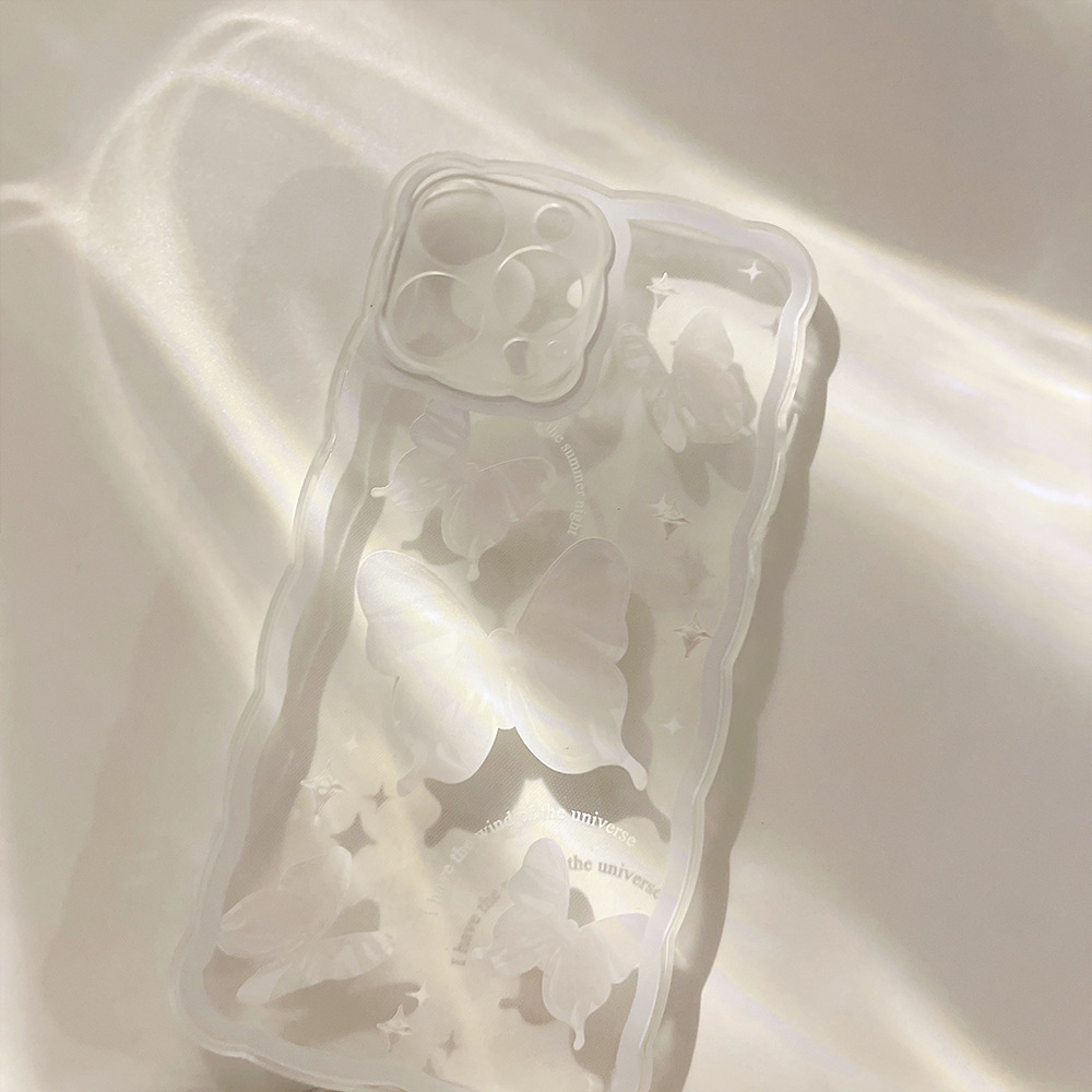 Simple Butterfly Modern Transparent Women's Phone Case photo 8