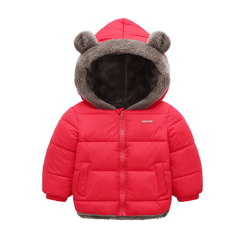 Thickened Cotton-padded Coat For Children photo 2
