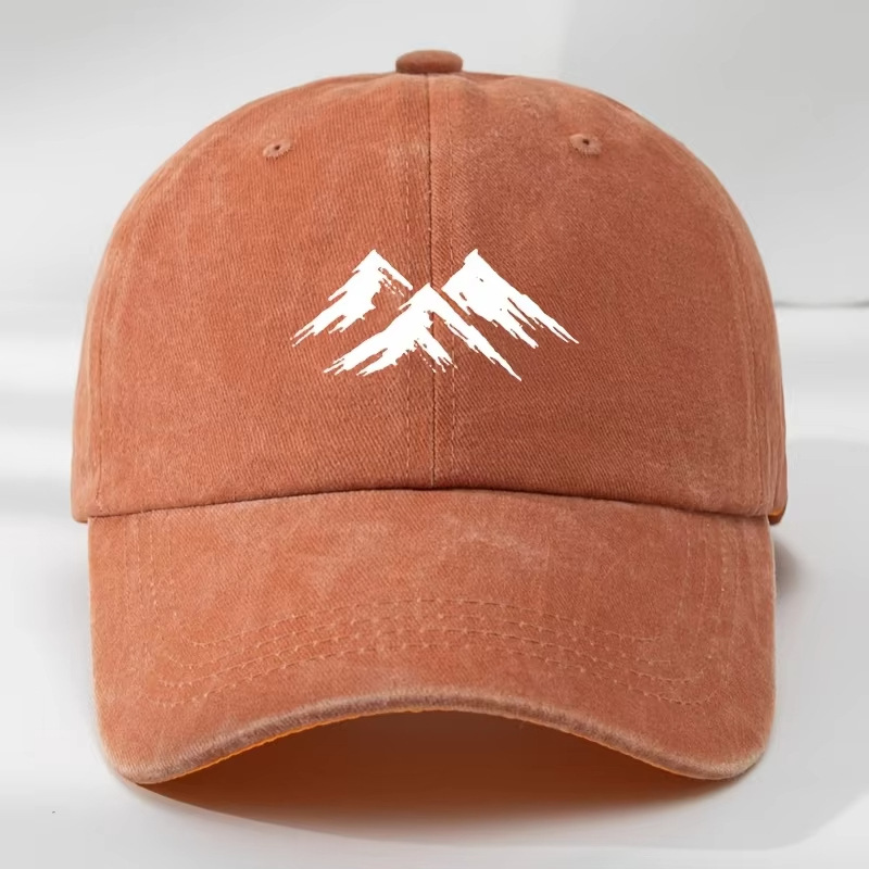 Printed Vintage Distressed Washed Mens Casual Cap photo 6