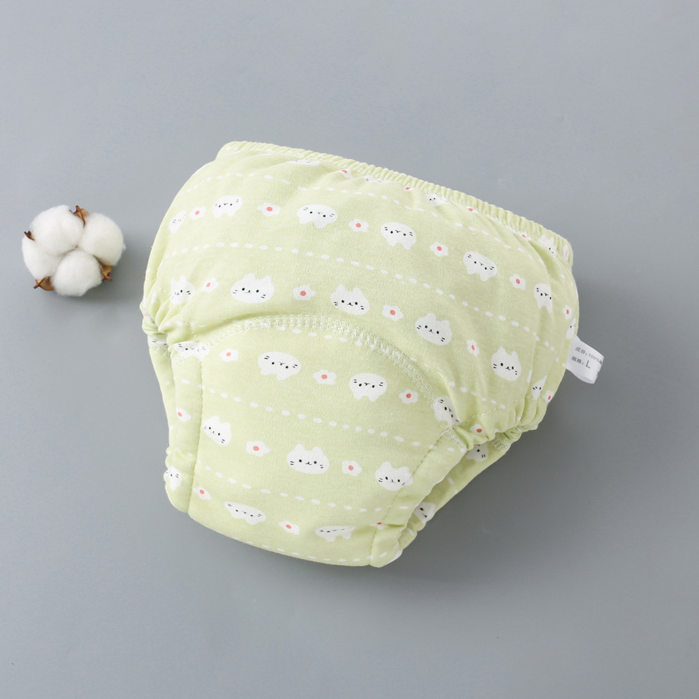 Washable 6-layer Breathable Gauze Baby Diaper Cover photo 5