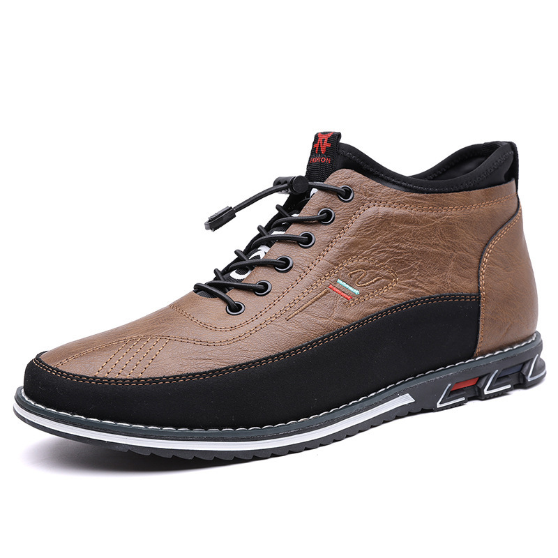 Mens High-top Stylish Mid-calf Boots photo 8